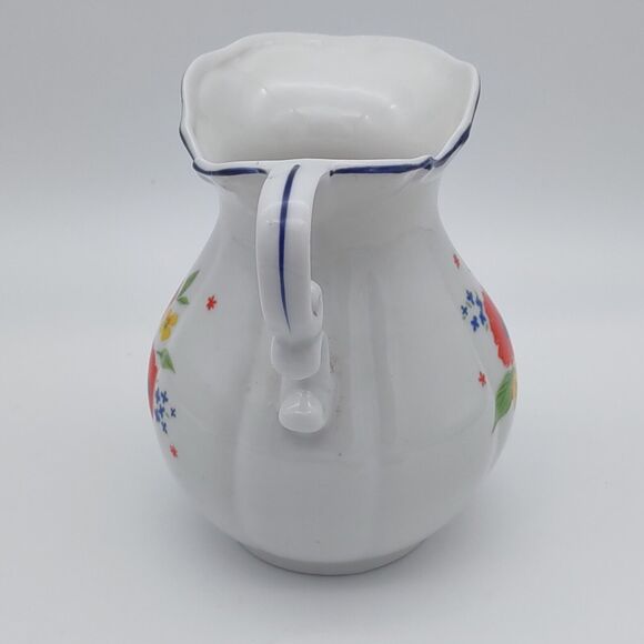 Lorrie Design Small Floral Pitcher and Bowl Japan - Picture 6 of 15